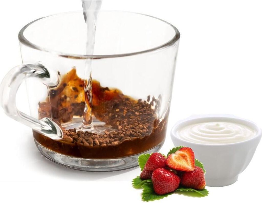Erdbeer Joghurt Löslicher Kaffee Instant Pulver 1 kg