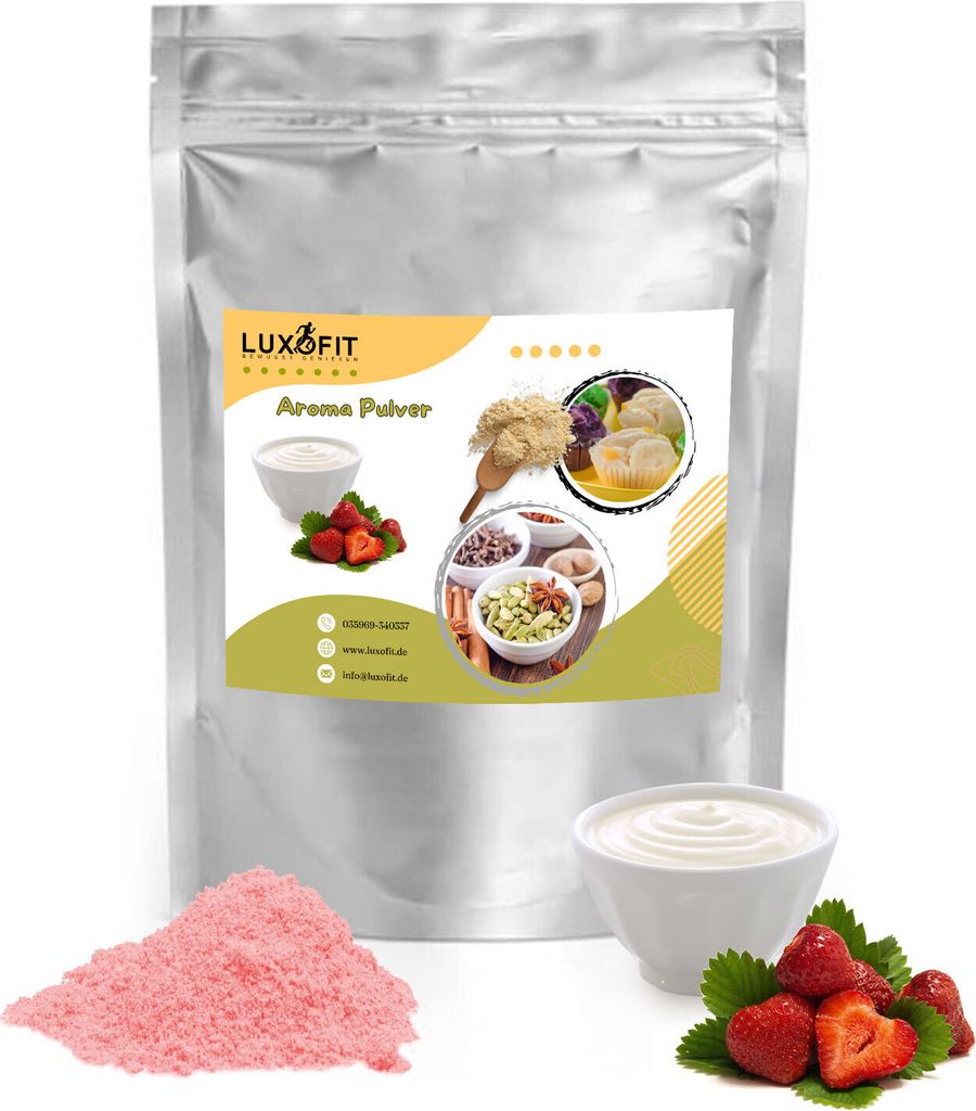 Strawberry Yogurt Flavor Powder 1 kg