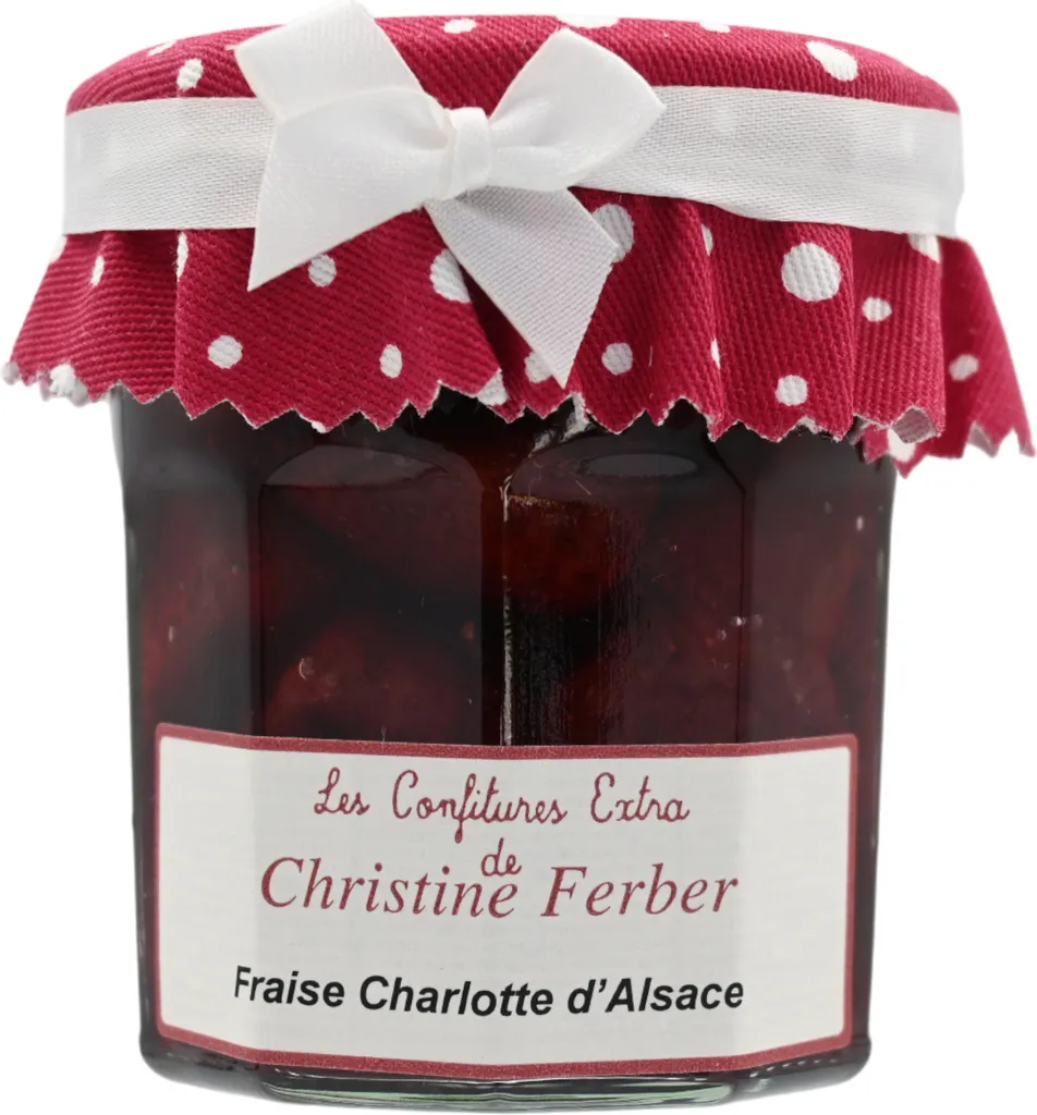 Erdbeeren, Confiture extra, Fraise Charlotte dAlsace, Christine Ferber