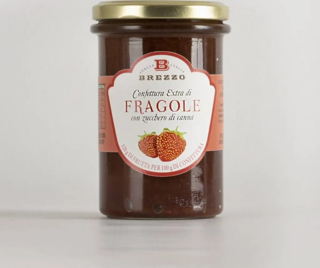 Erdbeerkonfitüre extra, 350 g (120 g Früchte pro 100 g Konfitüre)