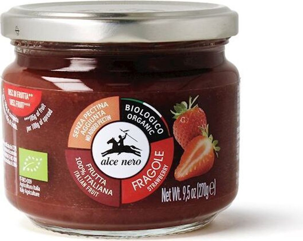 ERDBEERMOUSSE 270 g - ALCE NERO
