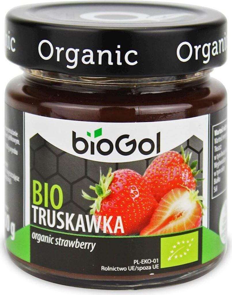 ERDBEERMUSSE 200 g - BIOGOL
