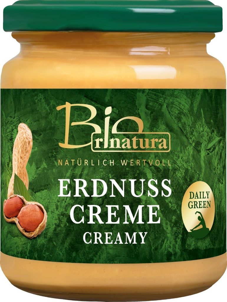 Erdnuss-Creme creamy vonrinatura, 250g