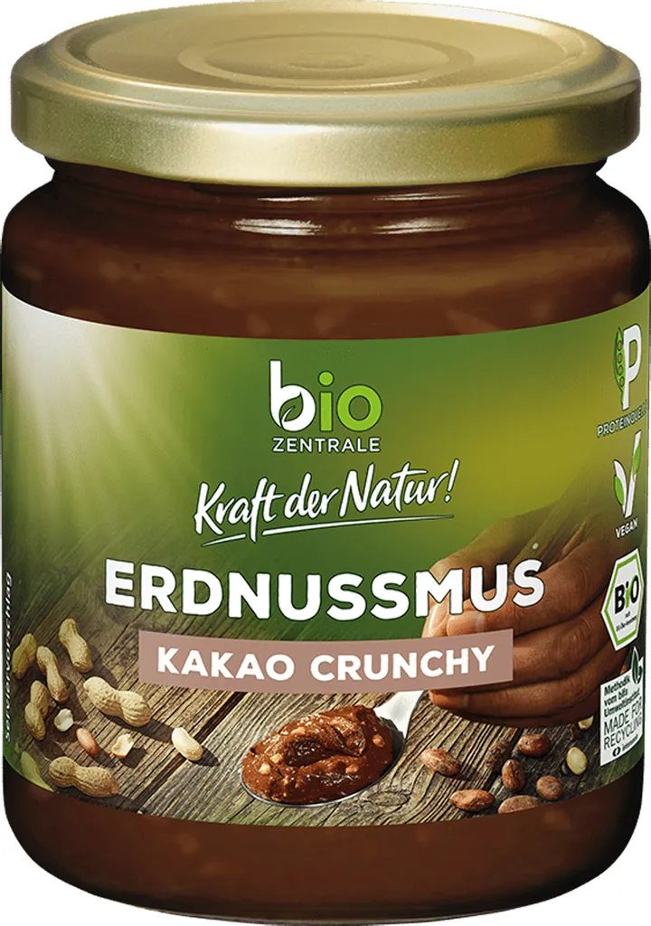 Erdnussmus Kakao Crunchy