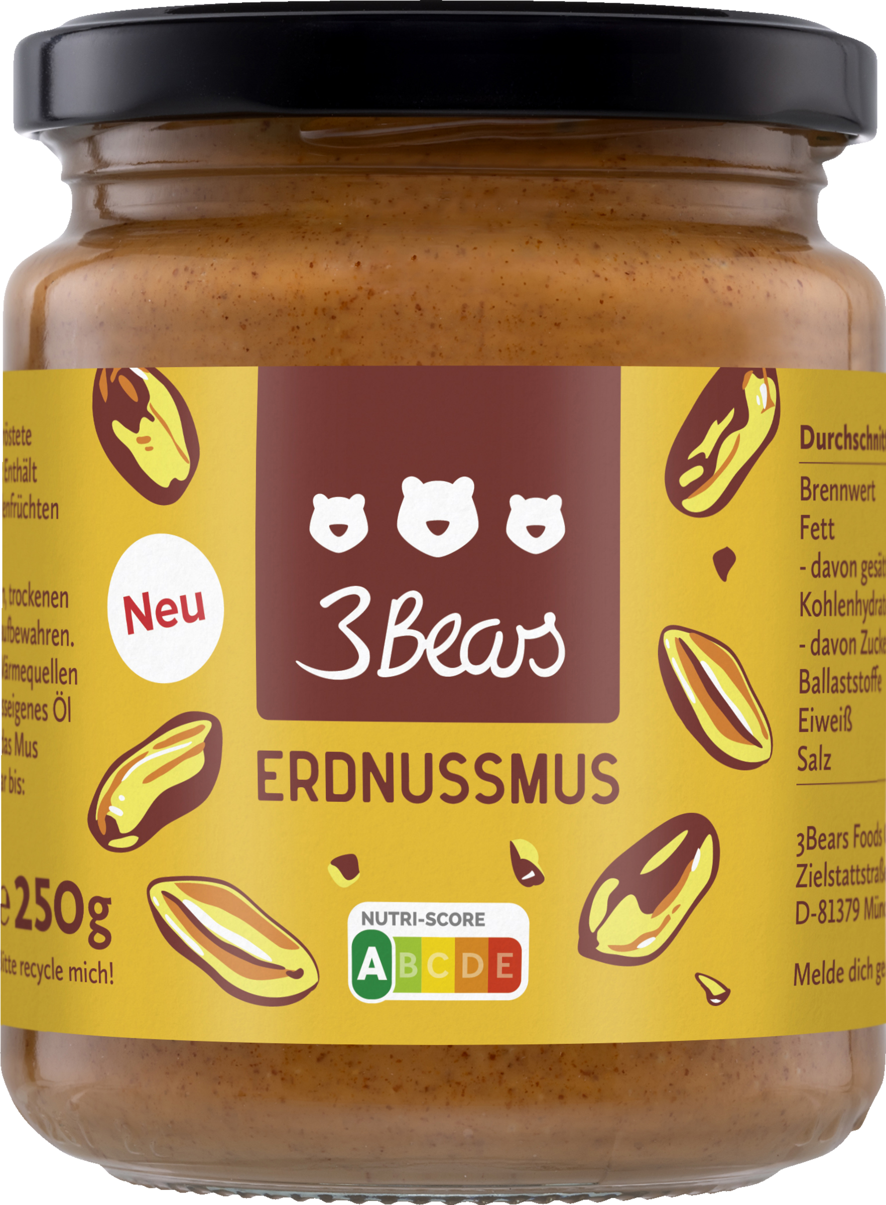 3Bears Peanut butter