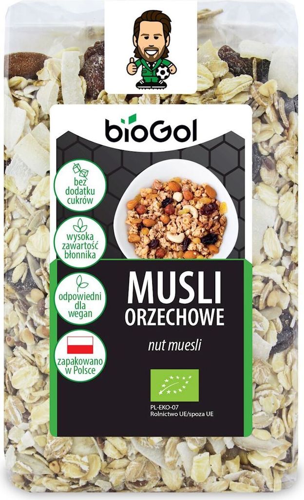 ERDNUSSMÜSLI 300 g - BIOGOL