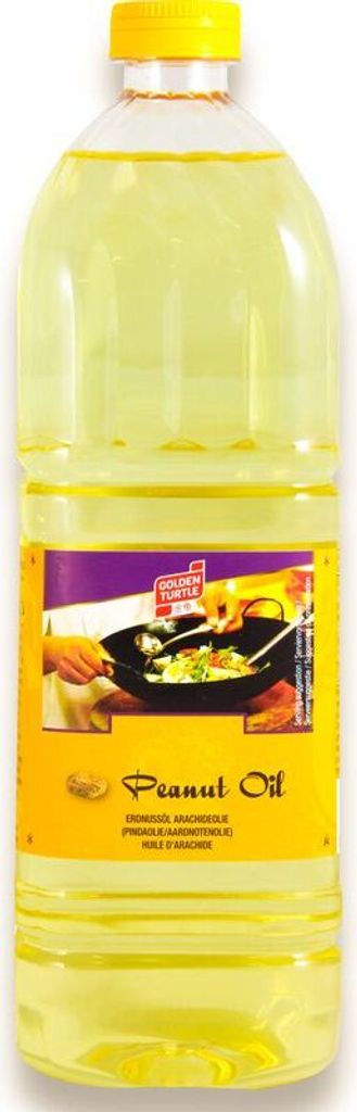 Erdnussöl 1 Liter | Peanut Oil | Golden Turtle Brand Arachide Olie
