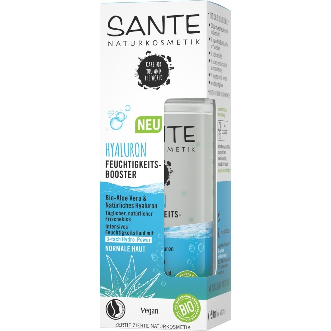 Sante Refreshing Moisture Boosters Organic Aloe Vera & Natural Hyaluron