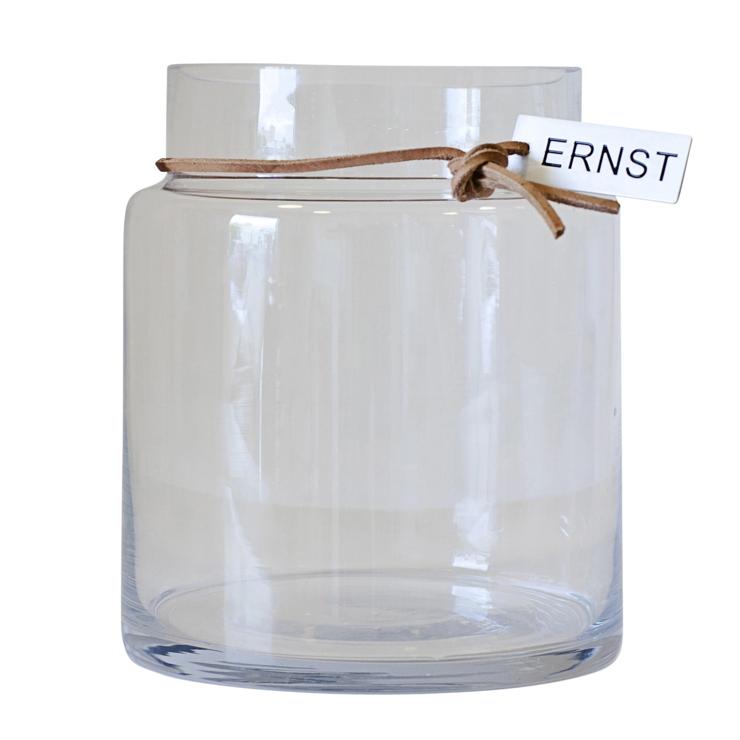 Ernst Glass Vase H22,5Cm Ø12,5Cm