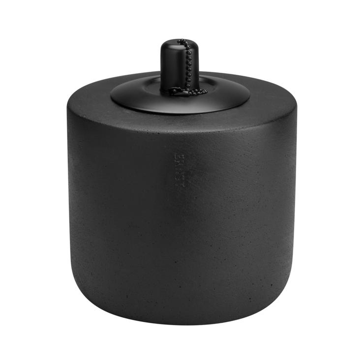 Ernst Oil Lantern Made Of Cement Black