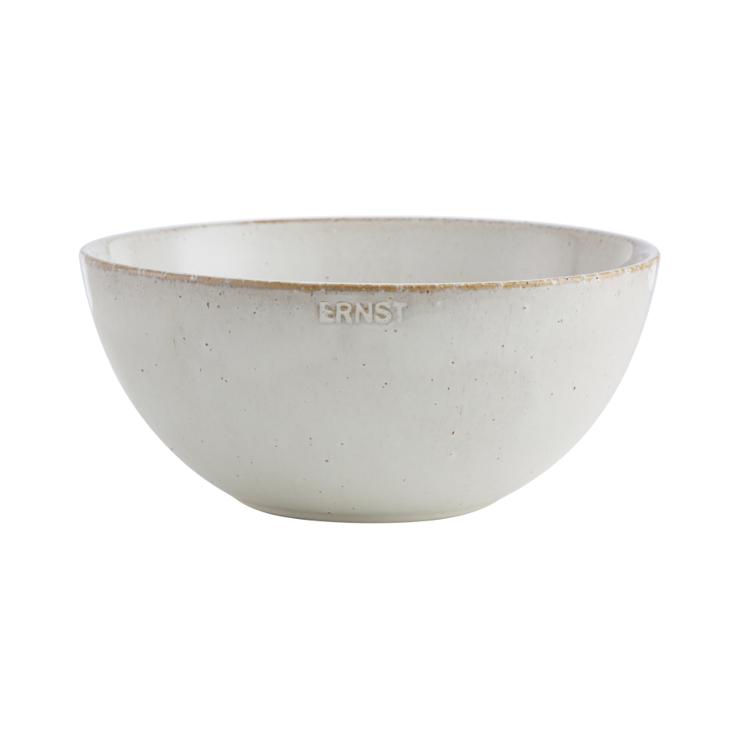 Ernst Bowl Ceramic White