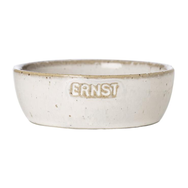 Ernst shell with logo natural white