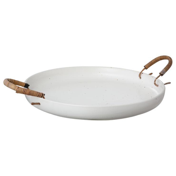 Ernst Tray With White Handle