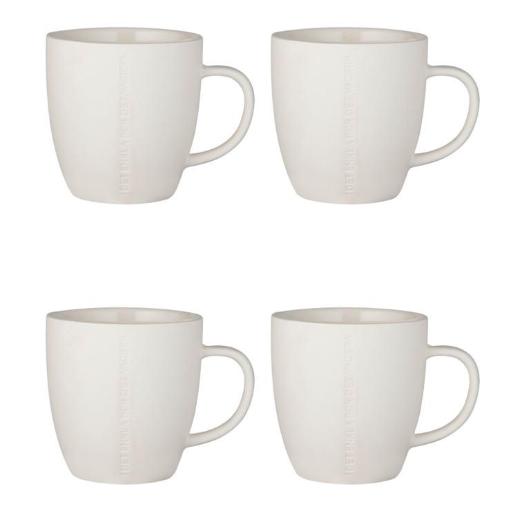 Ernst Cup With Quote 4-Pack