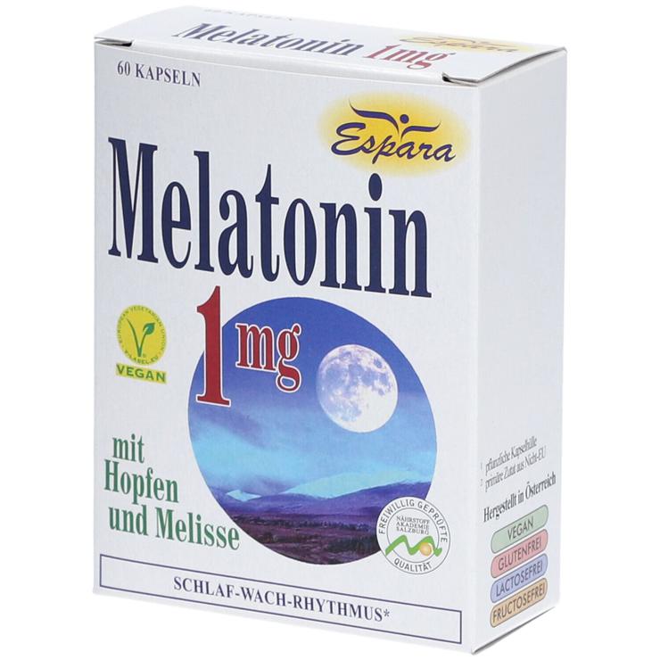 Espara Melatonin 1mg capsules