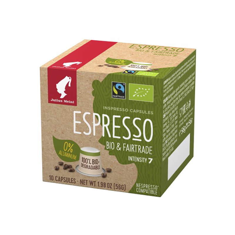 Julius Meinl Espresso Fairtrade capsules 10 pieces