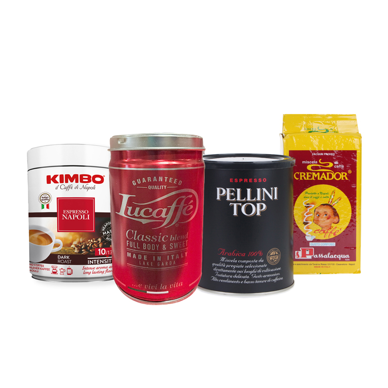 Espresso ground 4x 250 g