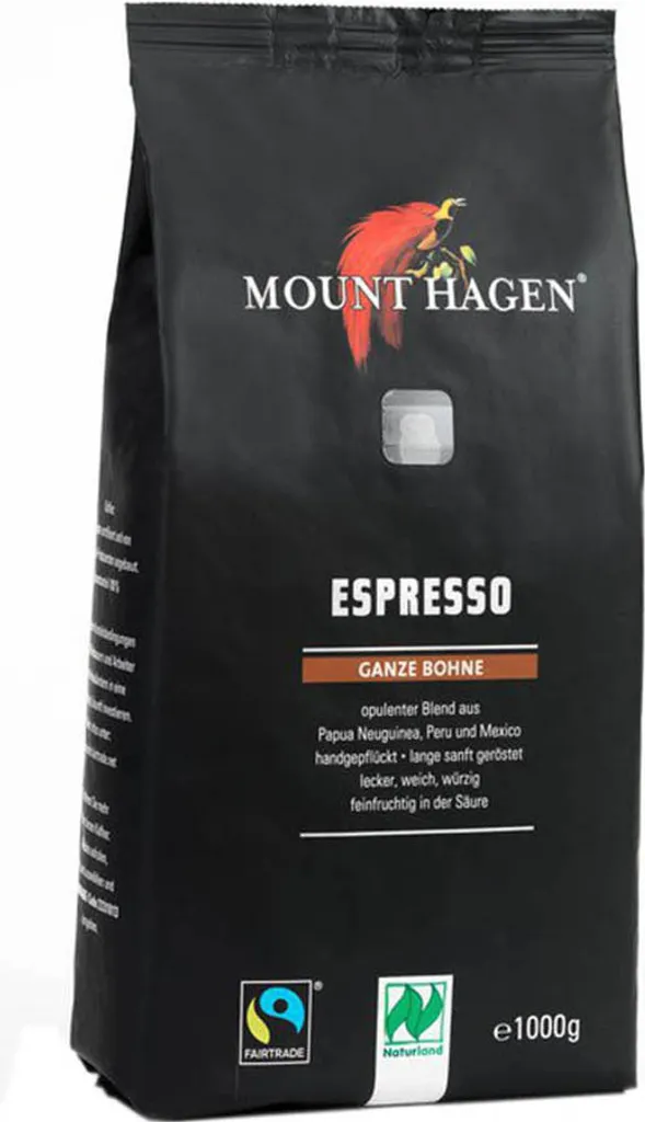 Espresso Coffee FairTrade - whole bean 1kg