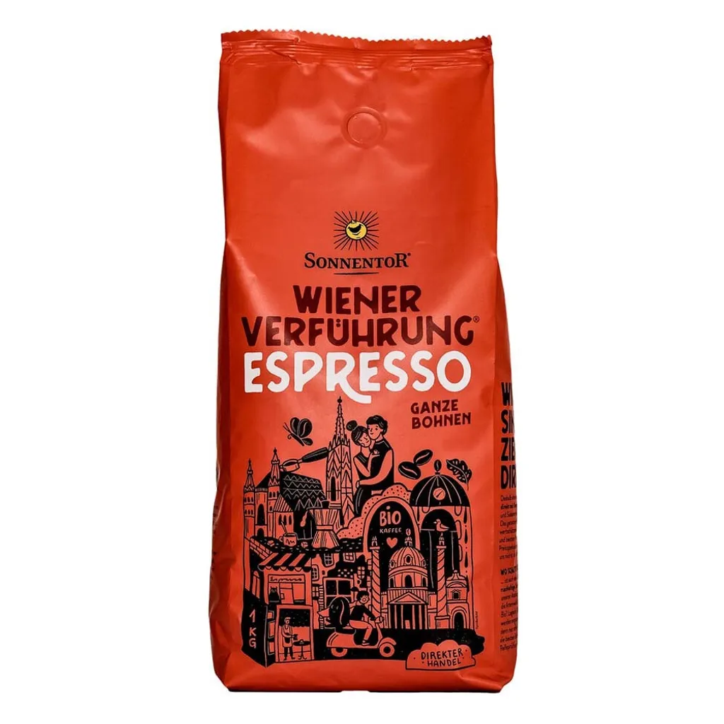 Espresso coffee whole bean 1000 g – Intense coffee enjoyment with a chocolatey aroma