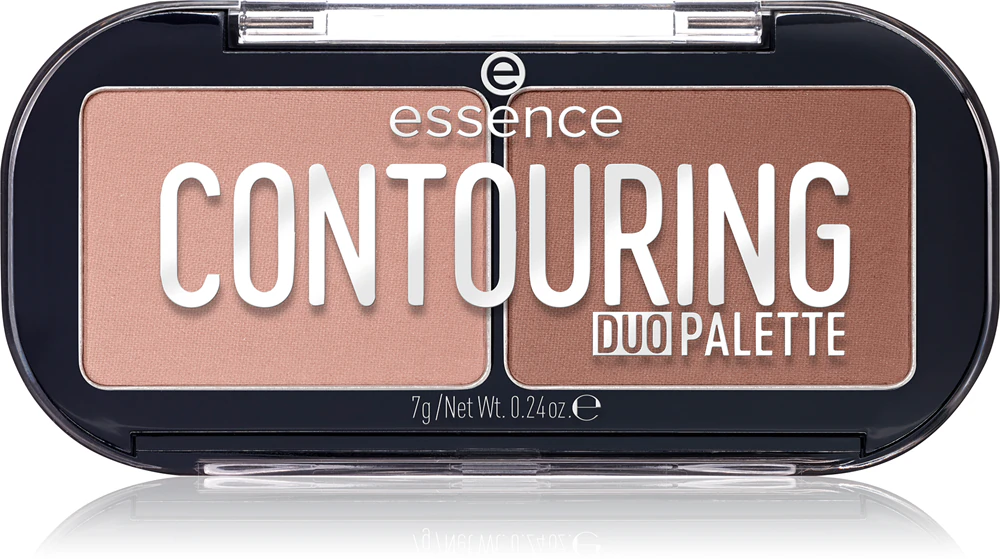 essence CONTOURING DUO PALETTE Contouring palette for the cheeks