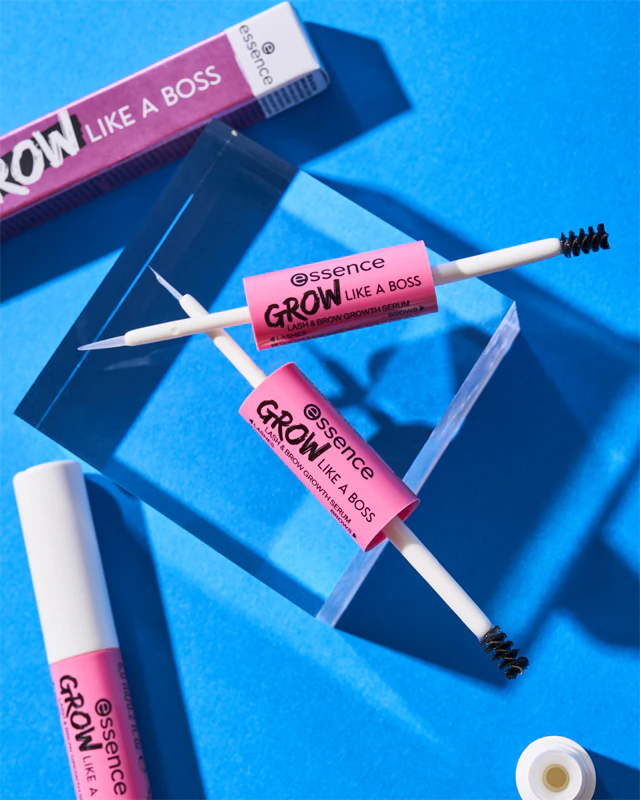 essence GROW LIKE A BOSS Vegan growth serum for eyelashes and eyebrows