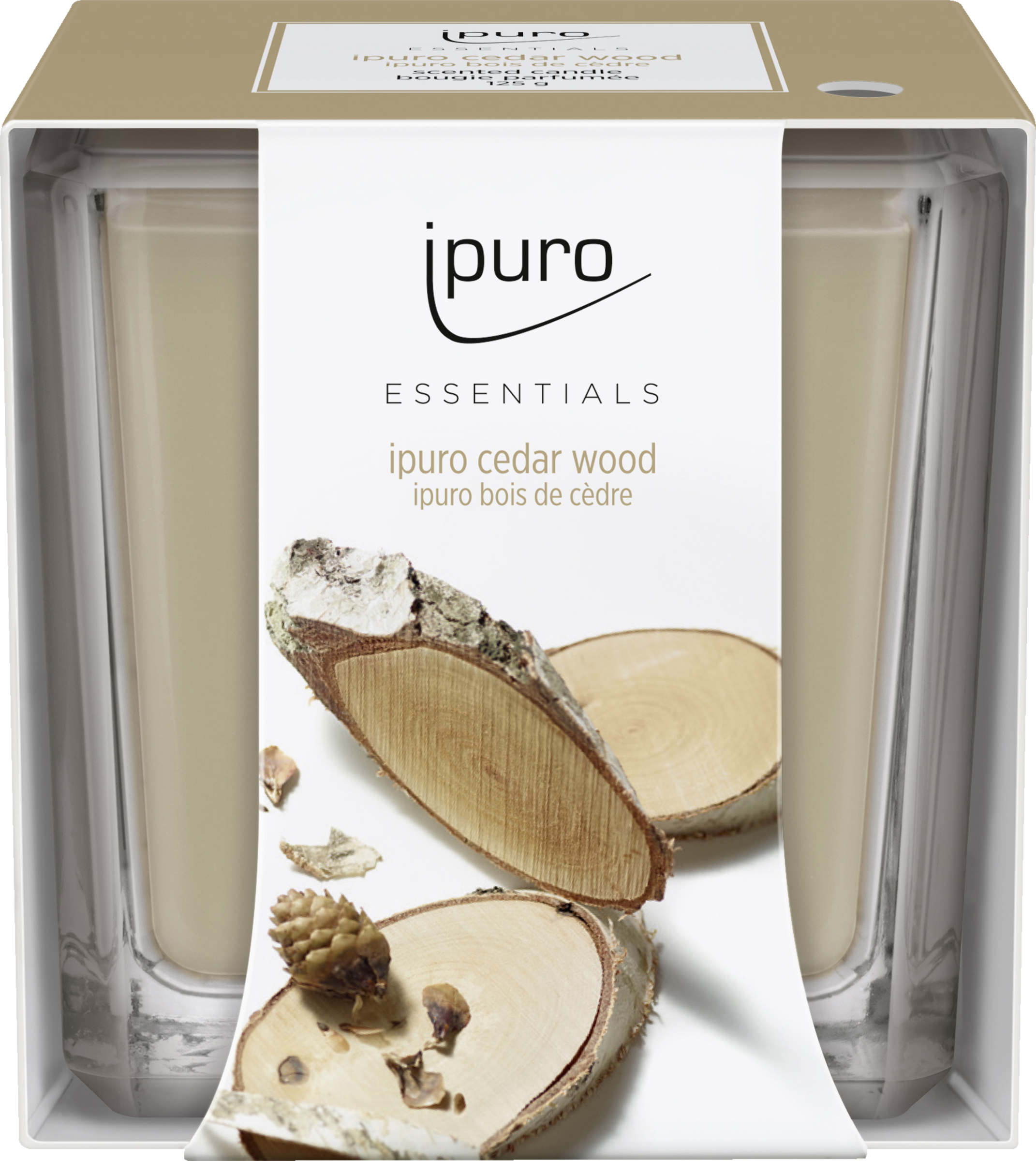 ipuro Essentials scented candle Cedar Wood