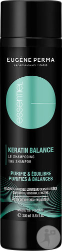 Essentiel Keratin The Shampoo Oily Roots Bottle 250ml