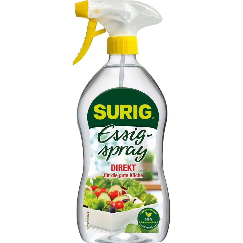 Vinegar spray, direct