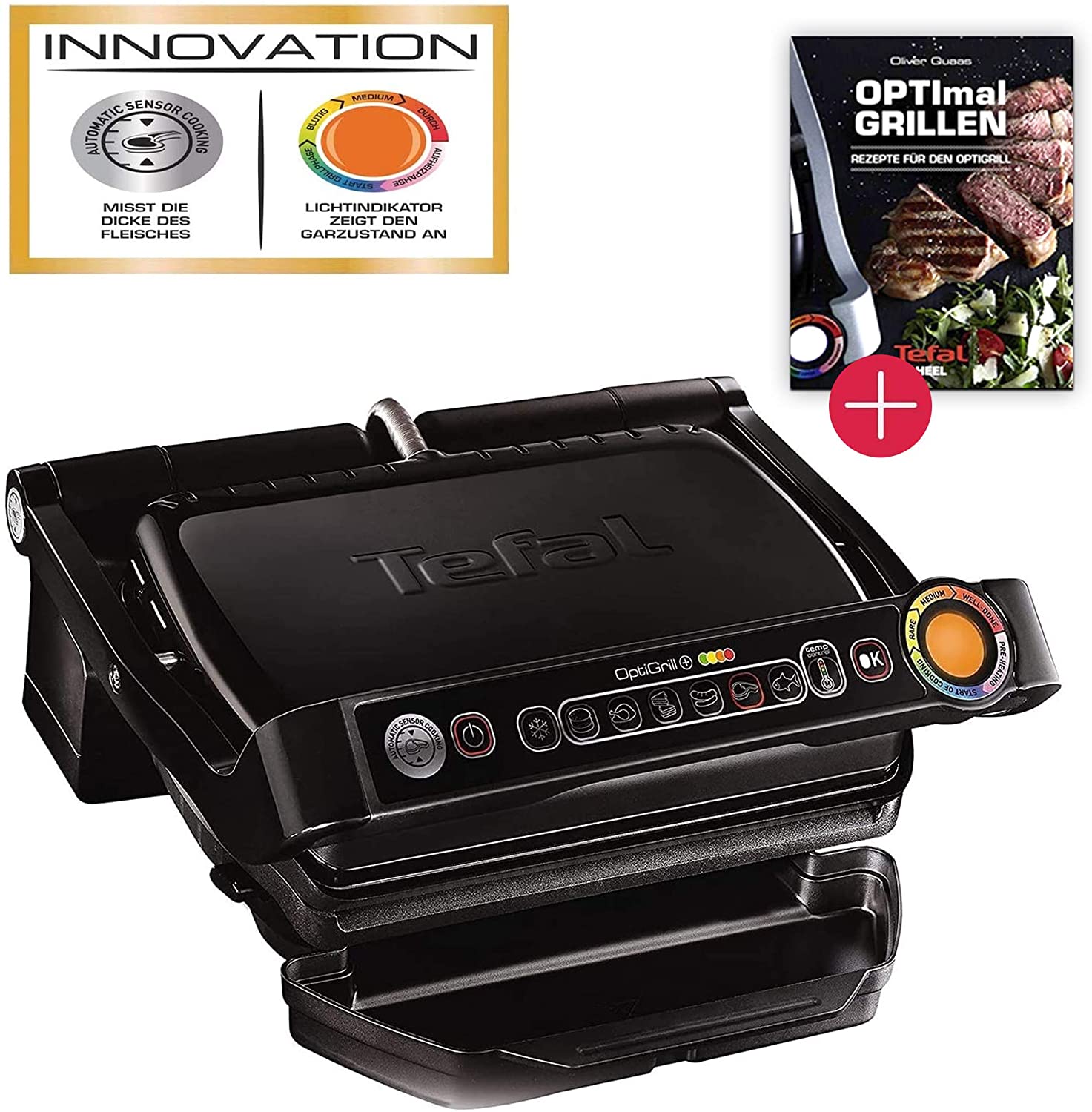 Tefal OptiGrill+ with a smart contact grill