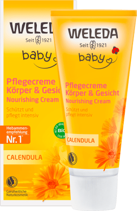 Weleda baby Nourishing cream Calendula Body & Face, 75 ml