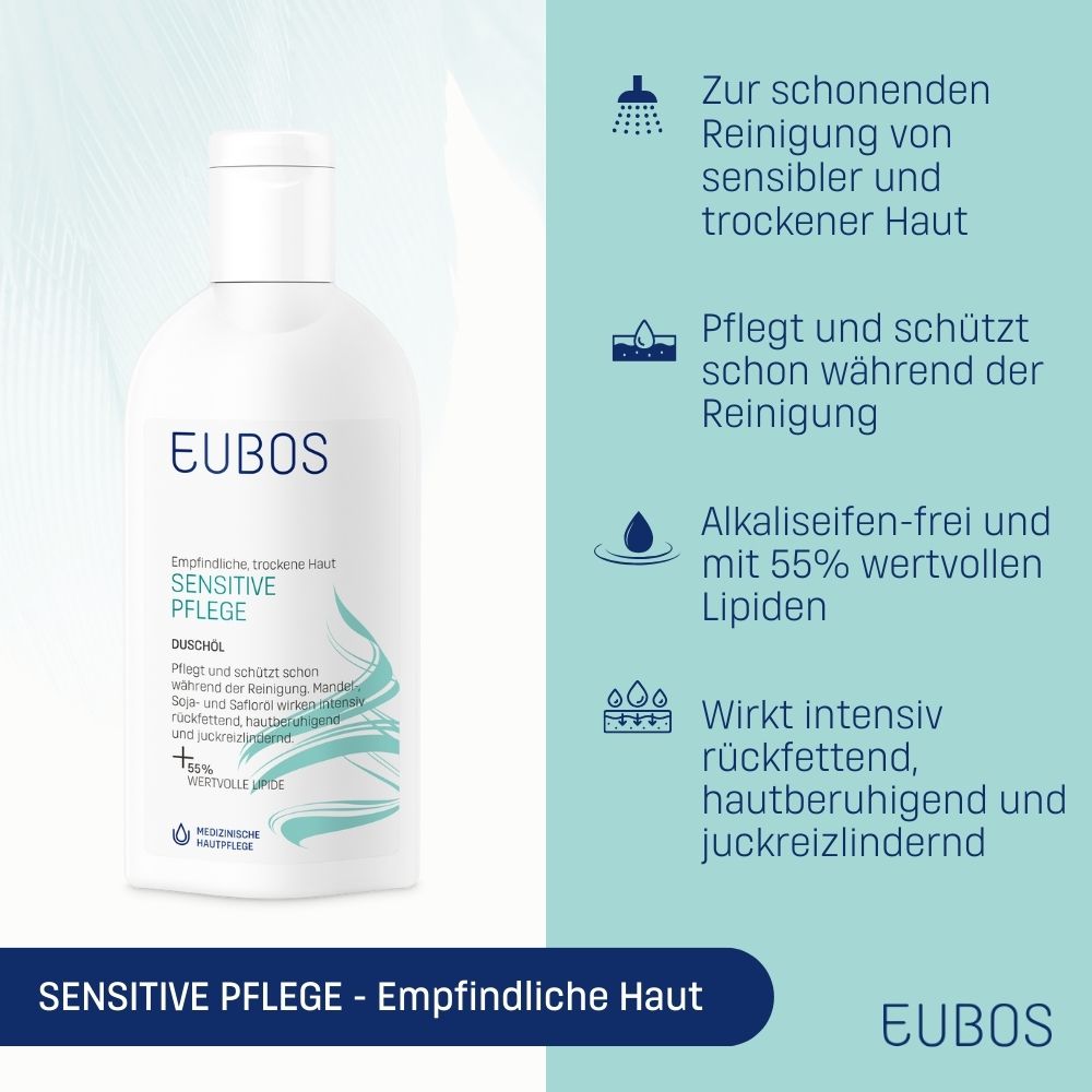 EUBOS® Sensitive Shower Oil F