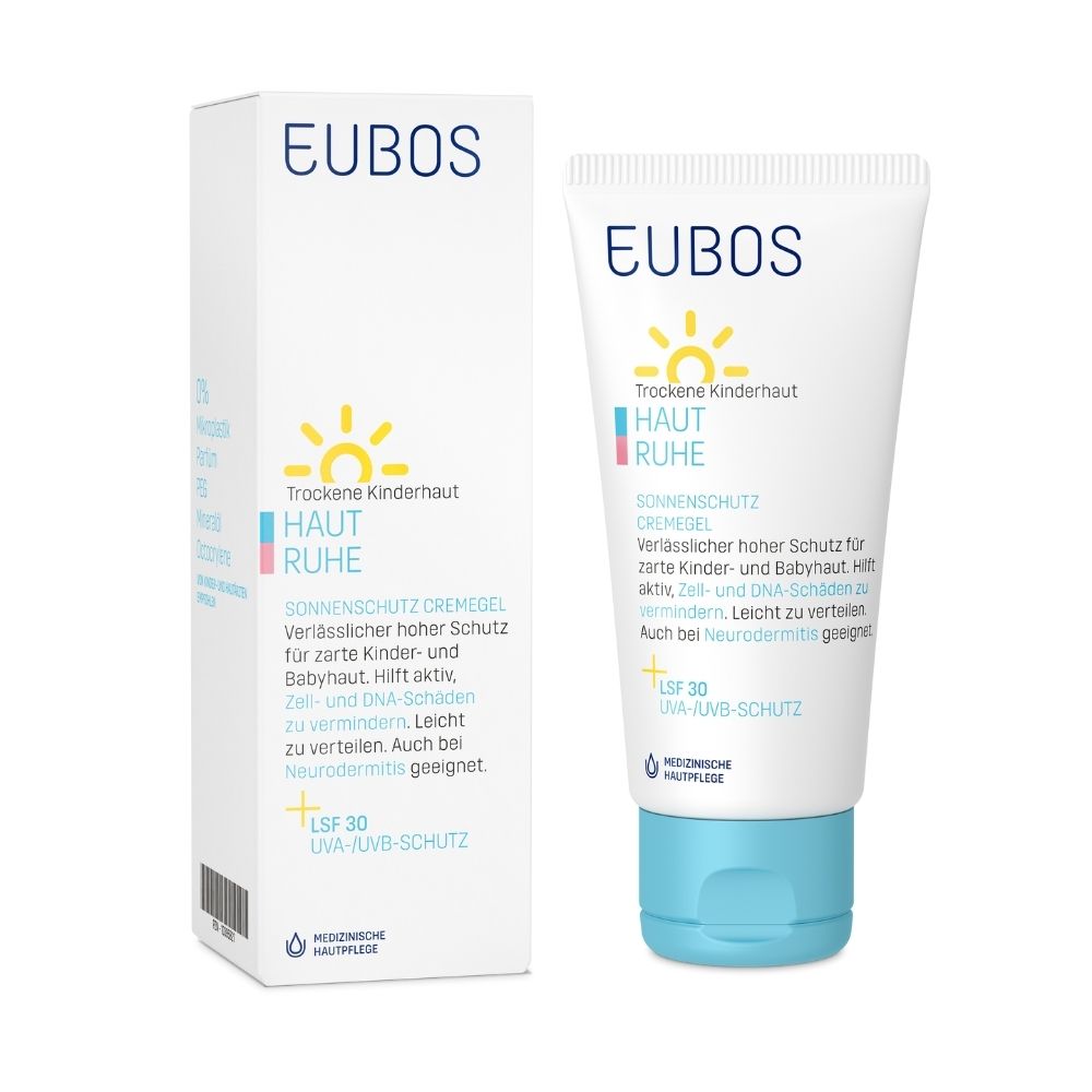 EUBOS® dry children's skin cream gel SPF 30 + UVA