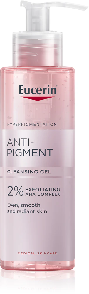 Eucerin Anti-Pigment Cleansing Gel brightening cleansing gel