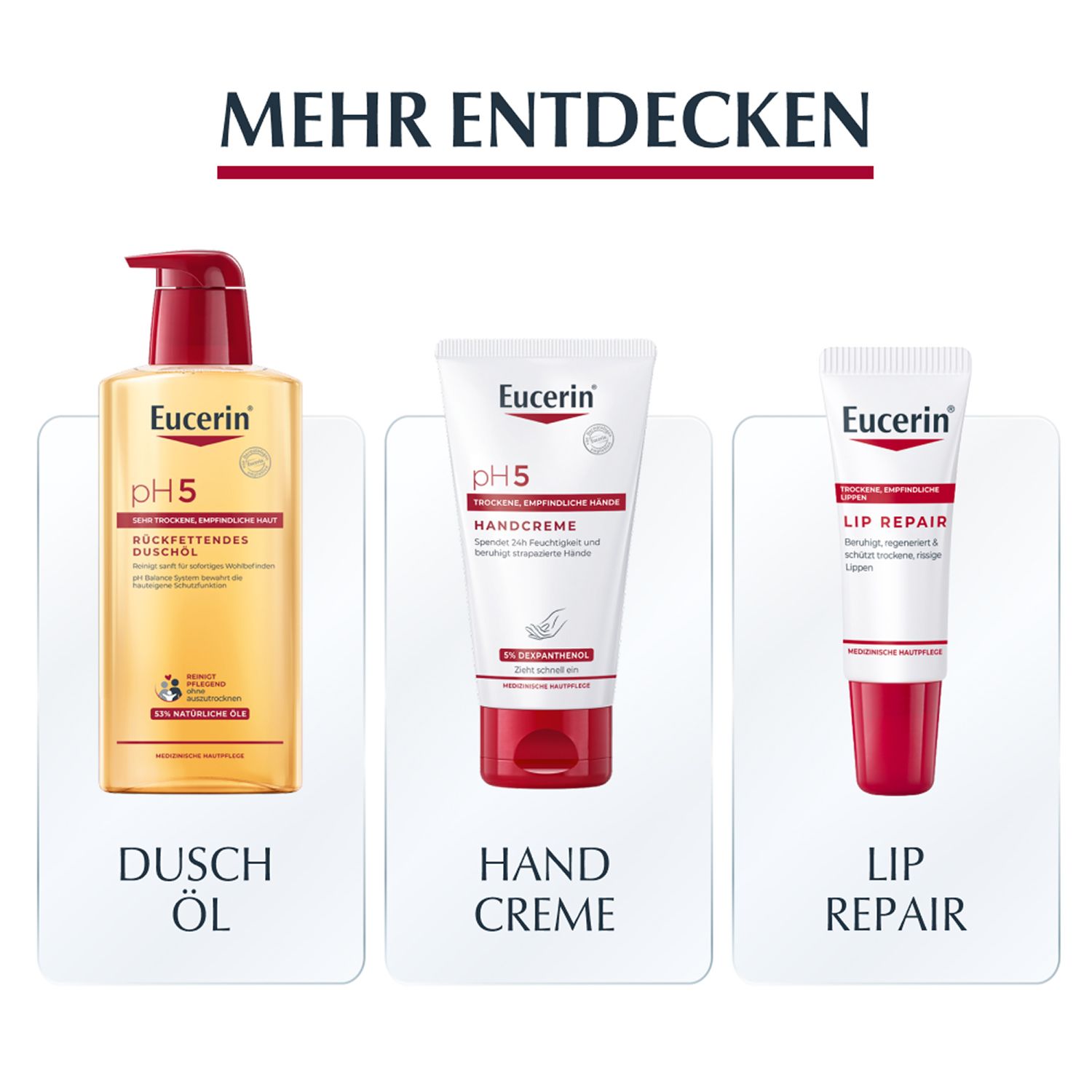 Eucerin® pH5 Rich Texture Lotion F - soothes stressed and dry skin & makes the skin more resilient - now save 20% with code "eucerin20"