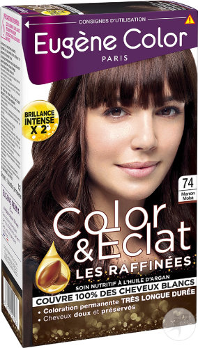 Eugène Color Color And Shine Les Raffinées 74 Moka Brown 1 Kit