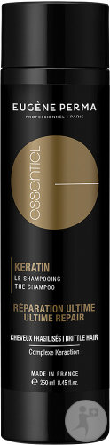 Eugene Perma Essentiel Keratin Shampoo Ultimate Repair Brittle Hair Bottle 250ml