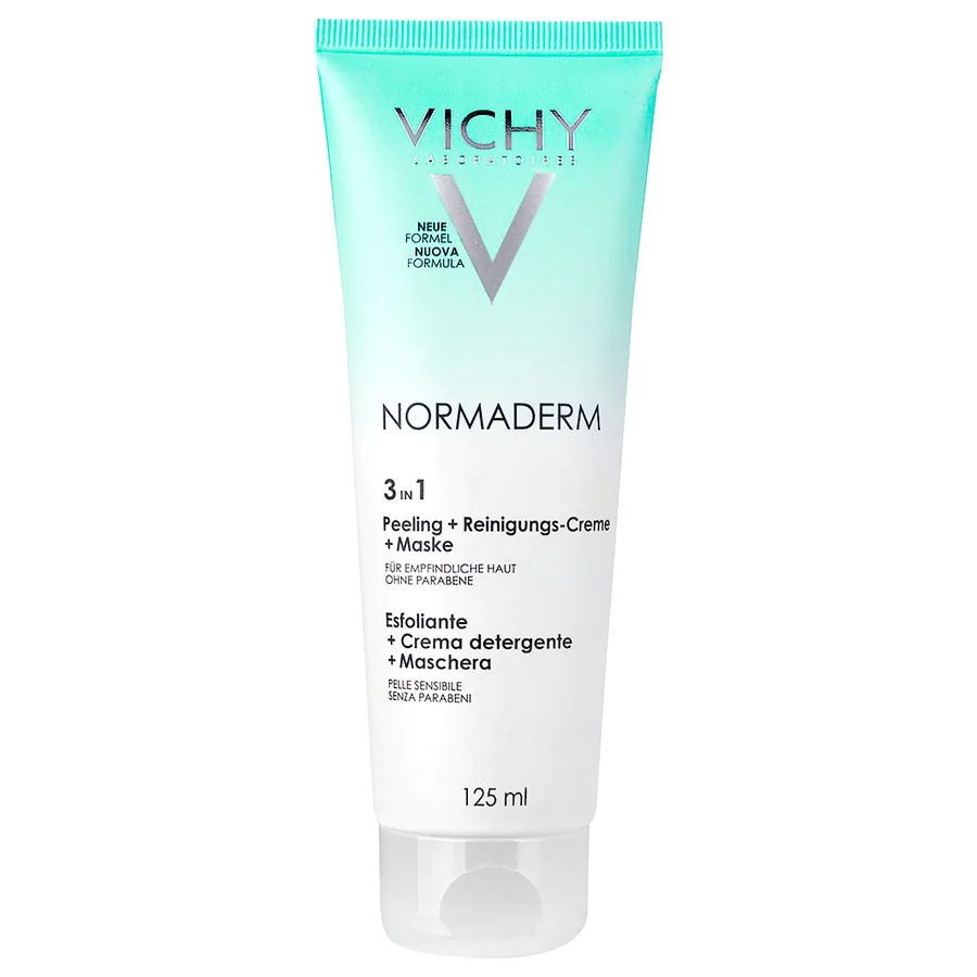 VICHY Normaderm 3in1 peeling + cleansing cream + mask