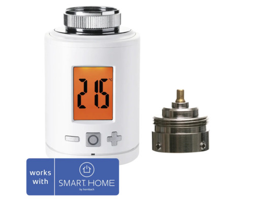 Eurotronic wireless thermostat Spirit Z-Wave Plus 700211 M30 x 1.5 - compatible with SMART HOME by hornbach