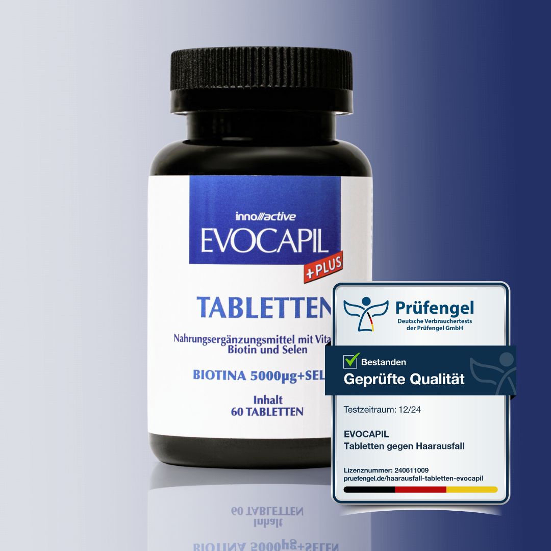 Evocapil Plus Vitamine gegen Haarausfall (Alopezie)