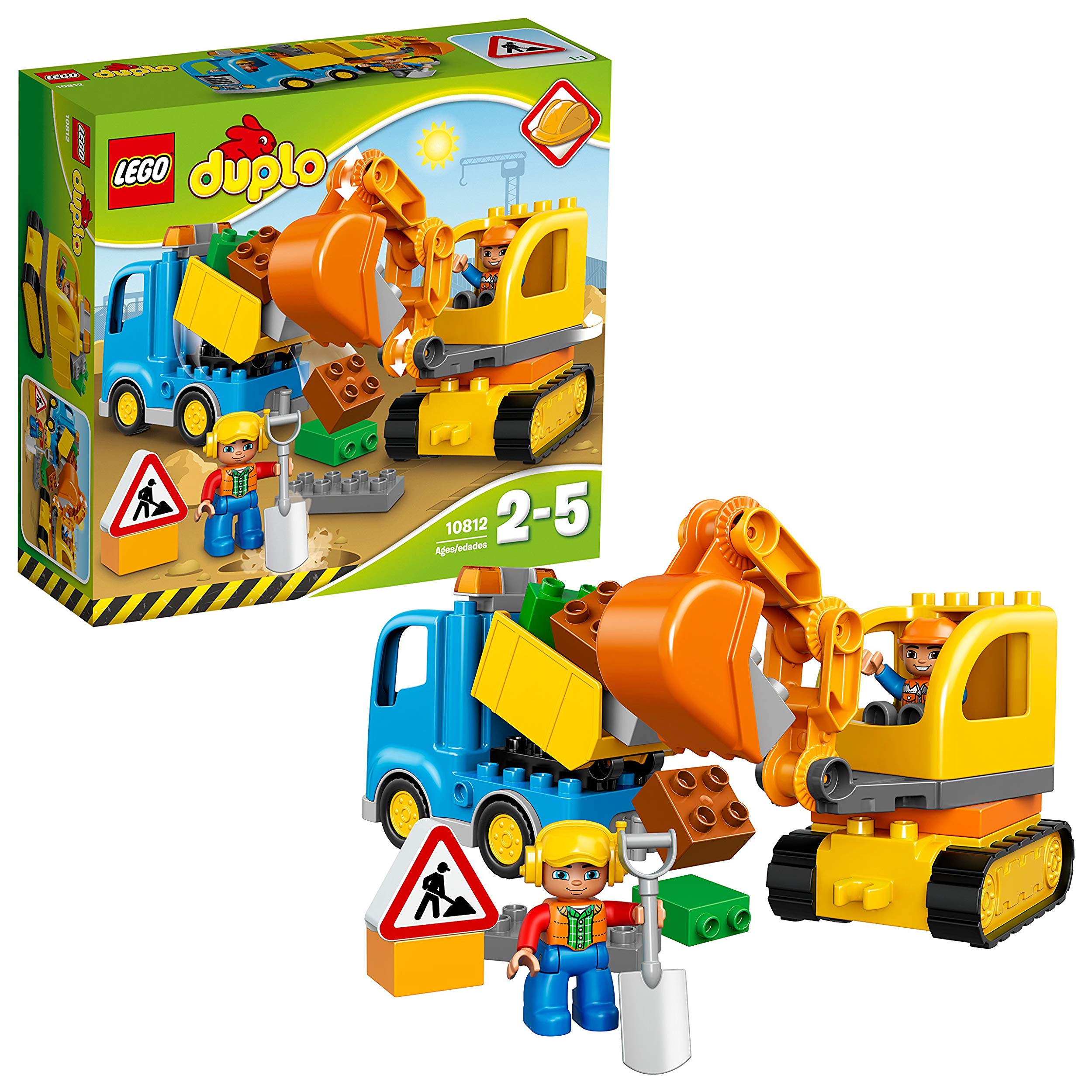 Lego Excavator And Trucks