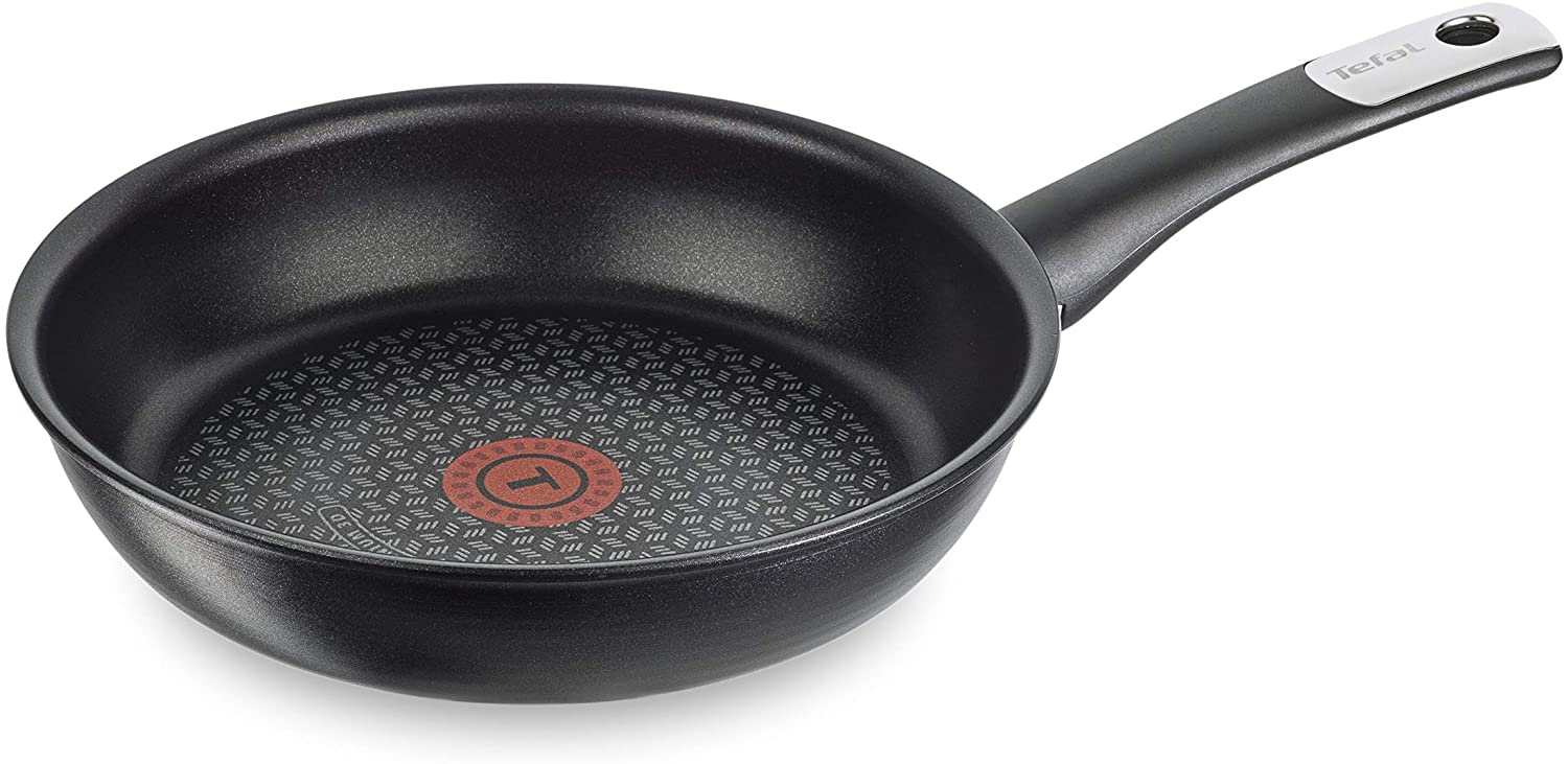 Tefal Exception Frying Pan Titanium Tech+ Non-Stick Coating Diameter 28 cm