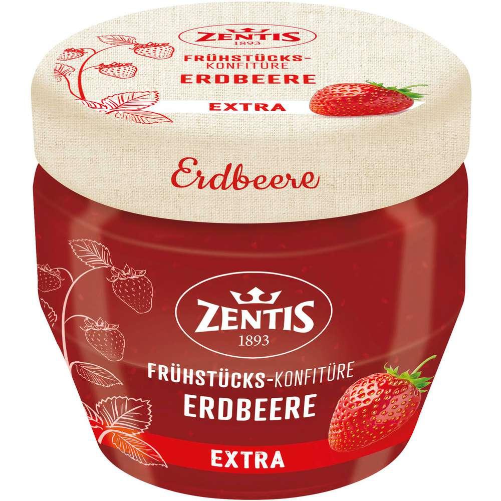 Extra strawberry, breakfast jam