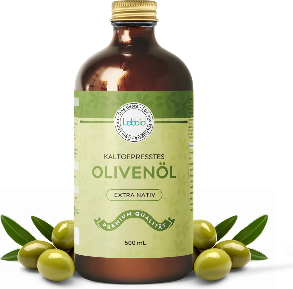 Extra Natives Olivenöl 500ml – kaltgepresst
