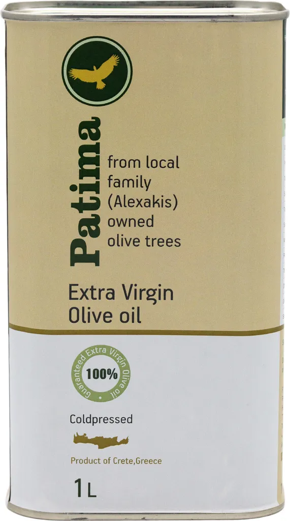 Extra Natives Olivenöl aus Kreta – 100 % Natürlich, Kaltgepresst & Hochwertig – 1L