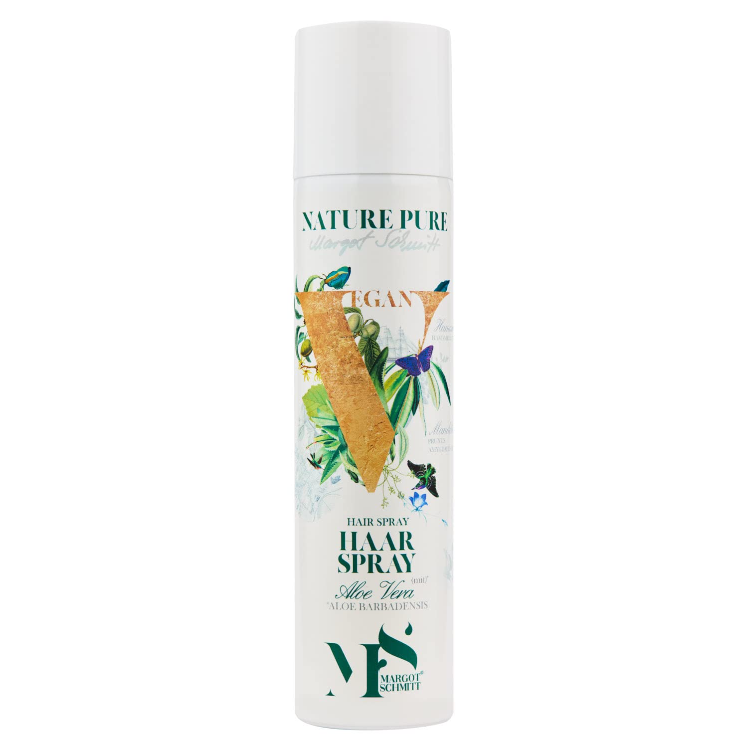 Margot Schmitt Nature Pure Hair Spray with Aloe Vera, 300 ml, ‎white