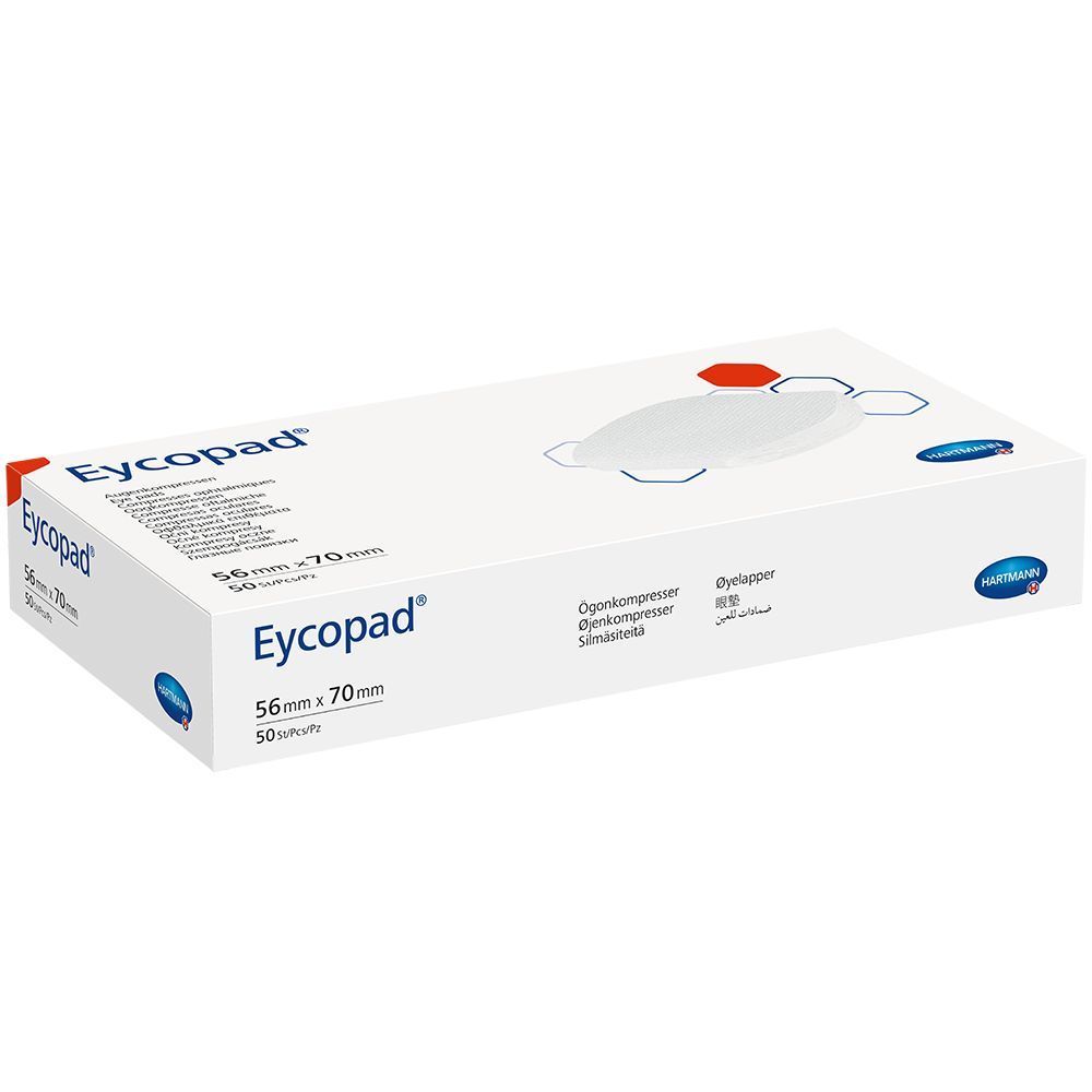 Eycopad® eye compress Unstertil 5.6 x 7 cm