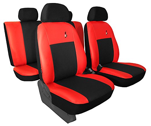 \'VAUXHALL CORSA D 2006 Onwards Eco Leather Seat Covers \"Road 7 Colours.