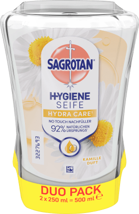 Soap dispenser no touch chamomile hydra care, refill pack (2x250 ml), 500 ml