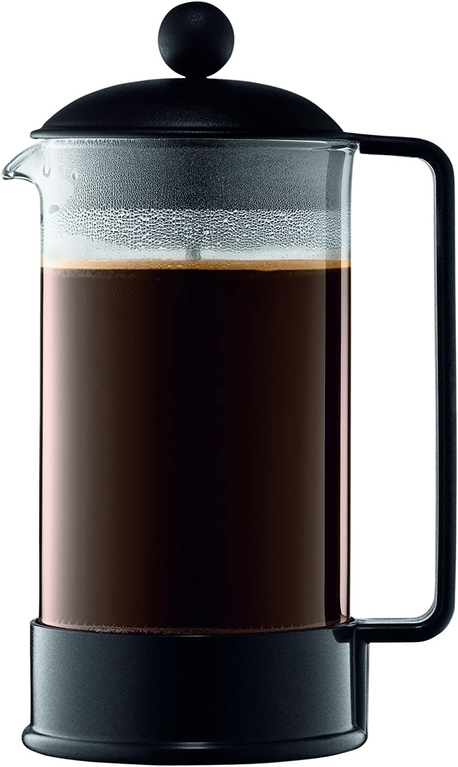 Bodum Brazil 8 Cup French Press Coffee Maker, 34 Ounce, Black