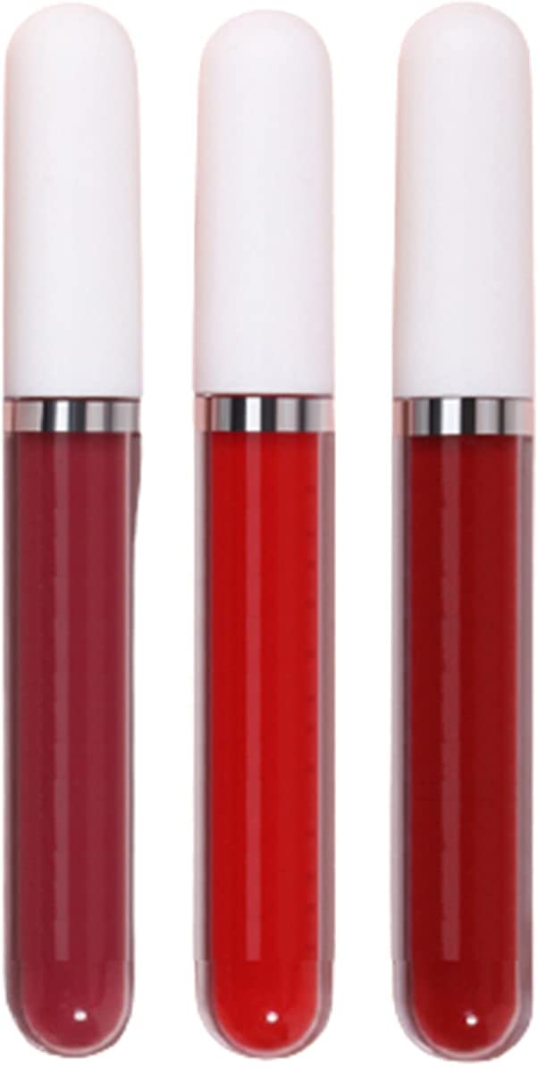 Delisouls Matte Lipstick Set 3 Colours Durable Waterproof Velvet Lip Gloss 